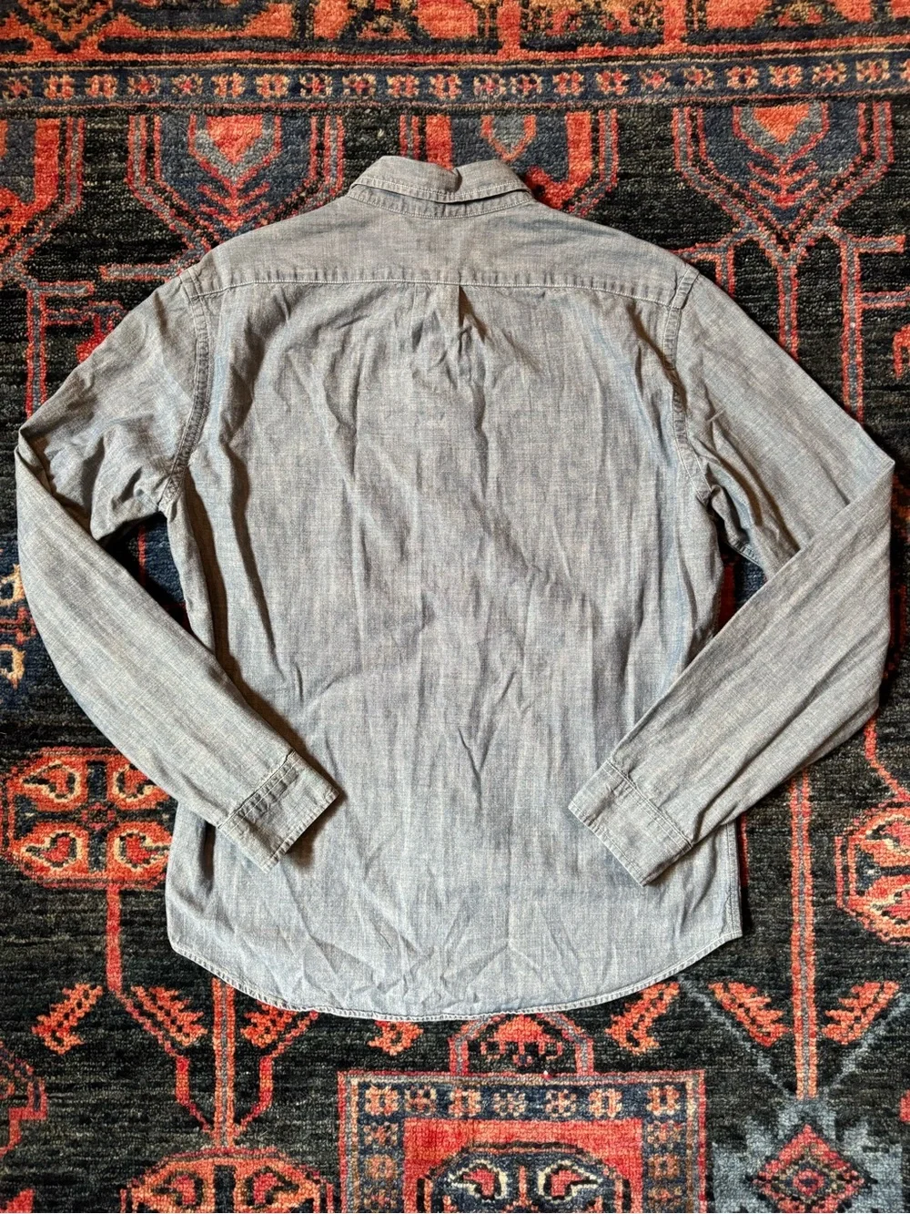 J.Crew Slim Fit Chambray Button-Down Shirt